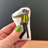 Jarvis Cocker mini doll - Tinned Idol