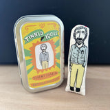 Jeremy Corbyn mini doll - Tinned Idol