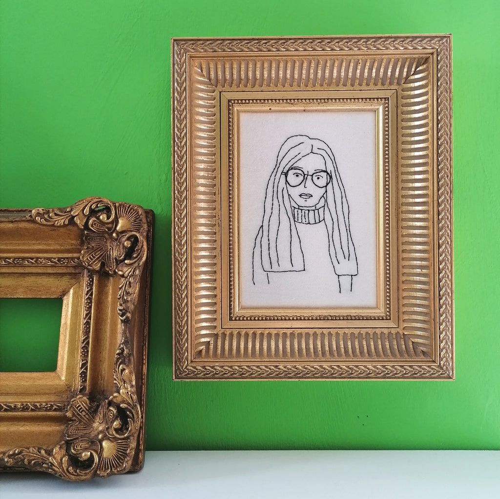 How To Frame Your Embroidered Art. A Step By Step Tutorial.
