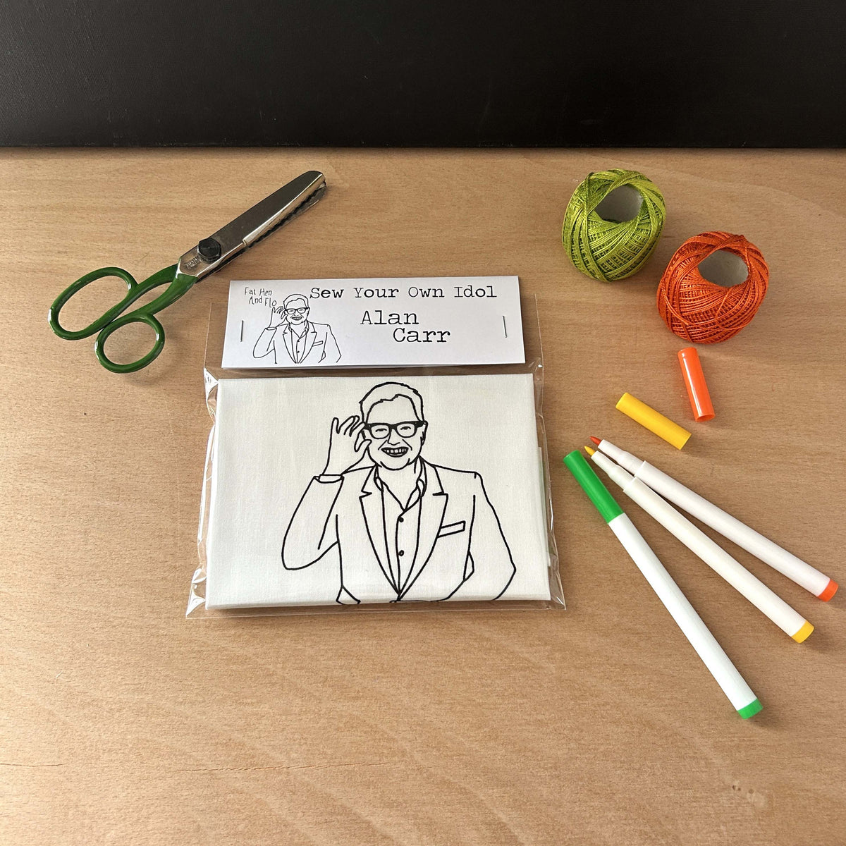 Alan Carr - Sew Your Own Idol Kit – Fat Hen And Flo