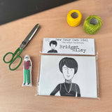 Bridget Riley - Sew Your Own doll craft kit