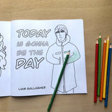 Music Idol Colouring Book
