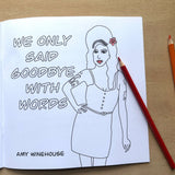 Music Idol Colouring Book