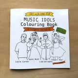 Music Idol Colouring Book
