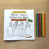 Music Idol Colouring Book