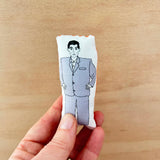 David Byrne - Mini Collectible Keepsake