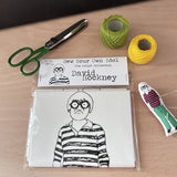 David Hockney - Sew Your Own Doll craft kit