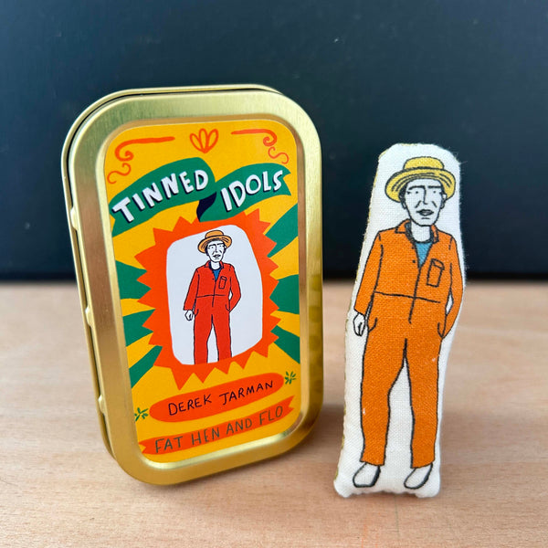 Derek Jarman - Tinned Idol mini doll