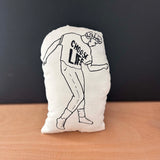 GEORGE MICHAEL doll/mini cushion
