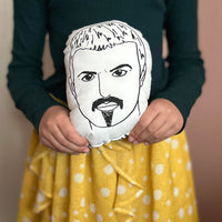 GEORGE MICHAEL doll/mini cushion