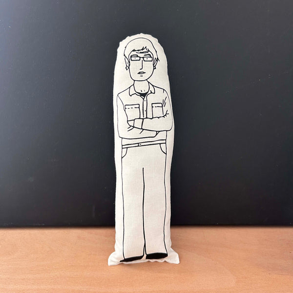 Louis Theroux Doll - Mini Idol Cushion