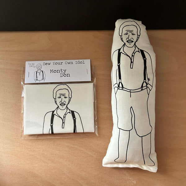 Monty Don - Sew Your Own Idol Kit