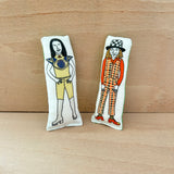 Noddy Holder and Dave Hill - Mini Collectible Keepsakes
