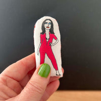 PJ Harvey mini fabric doll and gift tin - Tinned Idol