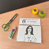 P J Harvey Craft Kit - Sew Your Own Idol doll