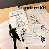 Bridget Riley - Sew Your Own doll craft kit