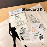 Gloria Steinem-Sew Your Own Doll Kit