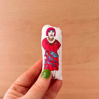 Zandra Rhodes - Mini Keepsake Doll