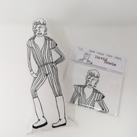 David Bowie fabric doll and craft kit