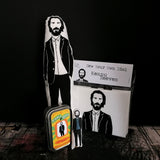 A selection of gifts featuring an illustration of Keanu Reeves..