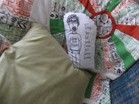 Napoleon Dynamite screen printed scatter cushion